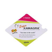 雙效威而鋼 SUPER KAMAGRA 口服壯陽助勃延時治早洩 4顆/160mg